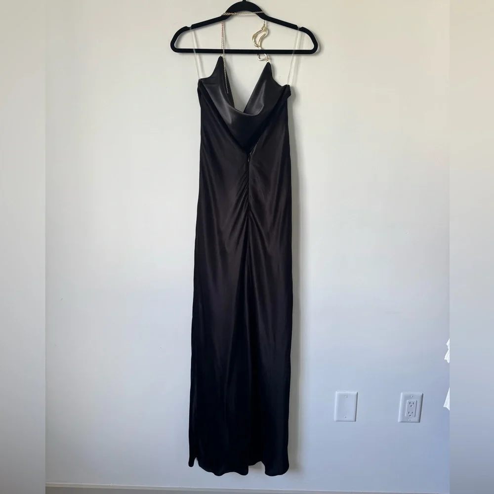 Meshki Black Maxi Dress - Picture 10 of 16